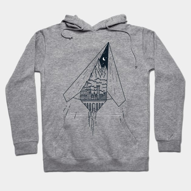 Take me on an unexpected journey Hoodie by clsantos82